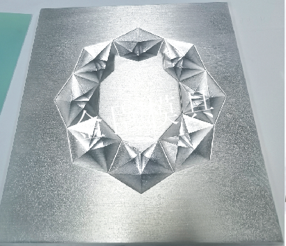 Strike the relief plate